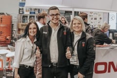 Sierra, Vasco, and Kristen at WOC