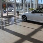 Car Dealership Polished Concrete