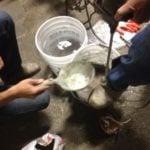 Ladling More Water to Mix