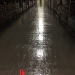 AMC freezer aisle post skim coat