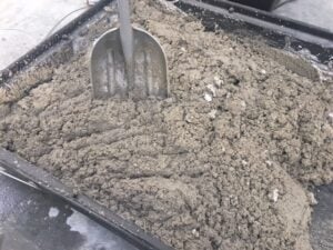 Power Trowel Polishing Job - Slurry Management