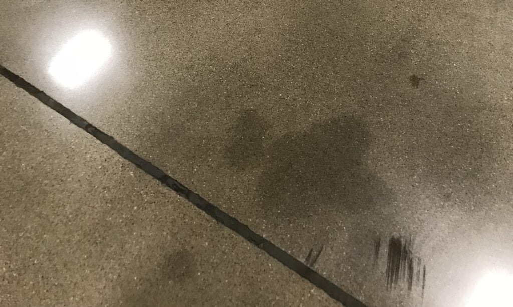 Runyon Warehouse Oil Spill