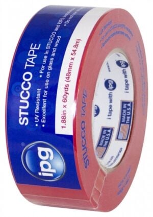 Red Poly Stucco Tape