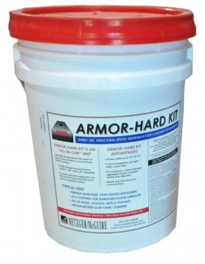 Metzger/McGuire Armor-Hard Concrete Epoxy Kit with Aggregate