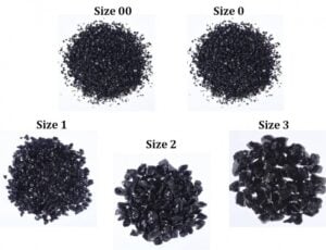 ASG Black Terrazzo Glass