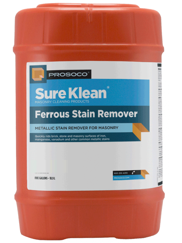 Prosoco Sure Klean Ferrous Stain Remover