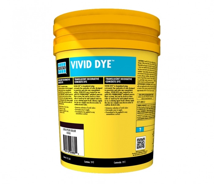 L&M Vivid Concrete Dye SB - Runyon Surface Prep