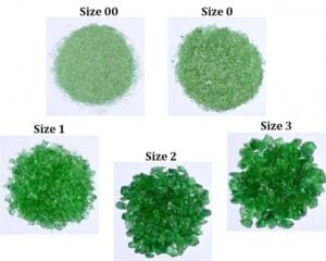 ASG Light Green Terrazzo Glass