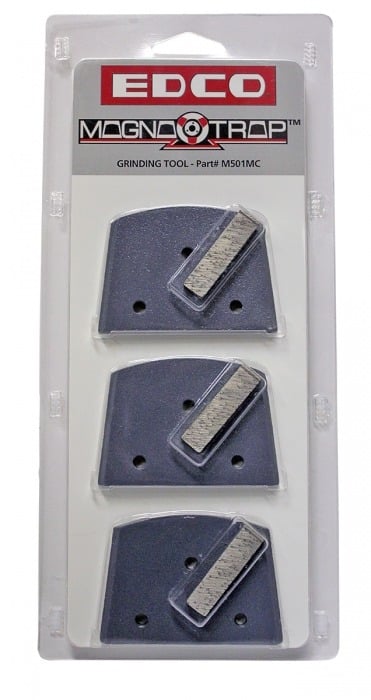 EDCO Magna-Trap Single Dyma-Seg Retail Grinding Tool 3-Pack