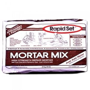 CTS Rapid Set 55 Pound Bag Mortar Mix