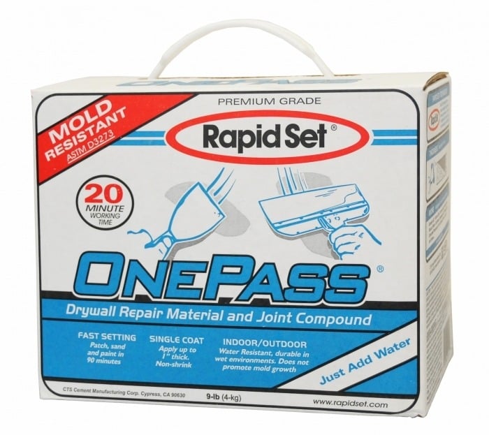 CTS Rapid Set 9 Pound Box One Pass