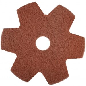 2 Pack Orange HTC Twister 14" Floor Cleaning Pads 