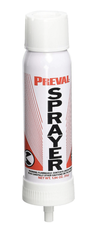Preval Sprayer for Ameripolish Surelock Concrete Dye