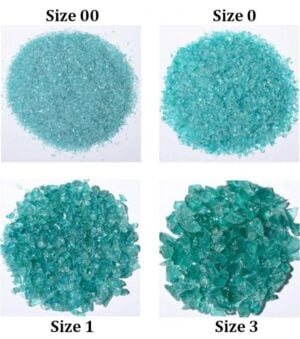 ASG Teal Terrazzo Glass