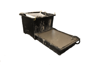 Slurry Containment Bin w/ Reversible Lid