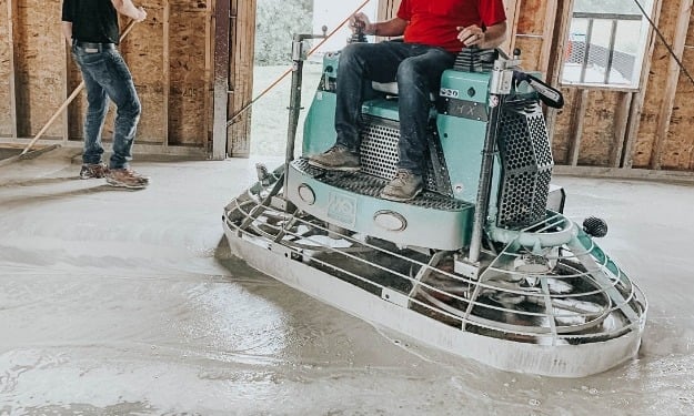 concrete trowel equipment