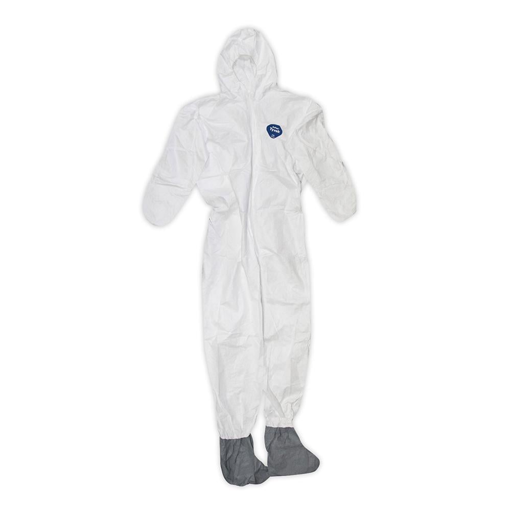 Dupont Tyvek 2XL Hooded Reusable Painter's Coveralls Runyon Surface Prep