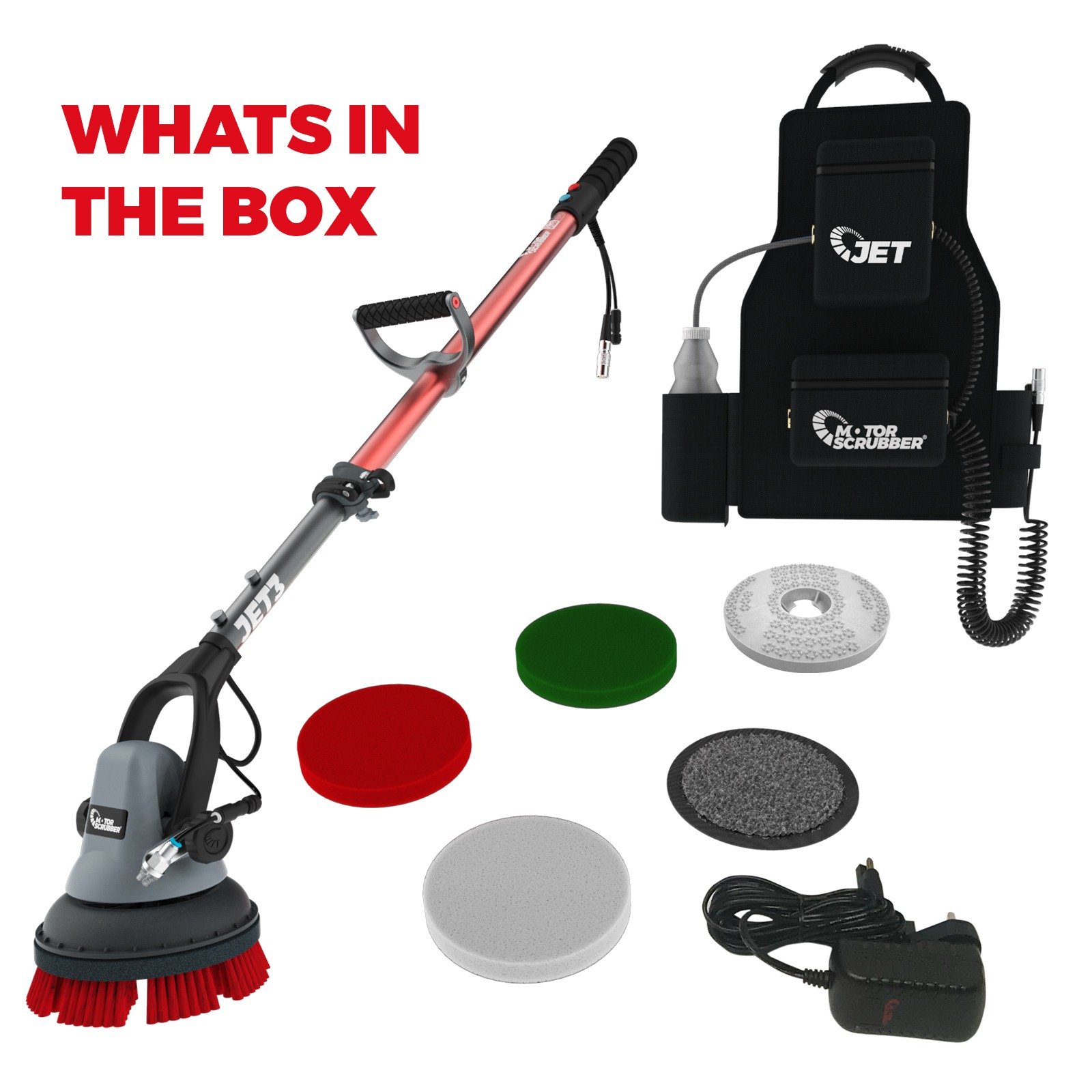 Motor Scrubber Jet Floor Scrubber Runyon Surface Prep