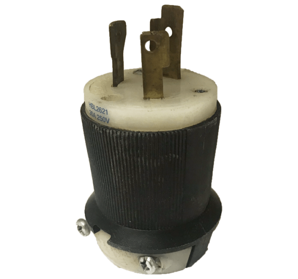 Wire Male Plug In Hubbel 3-Wire Male Plug - Runyon Surface Prep