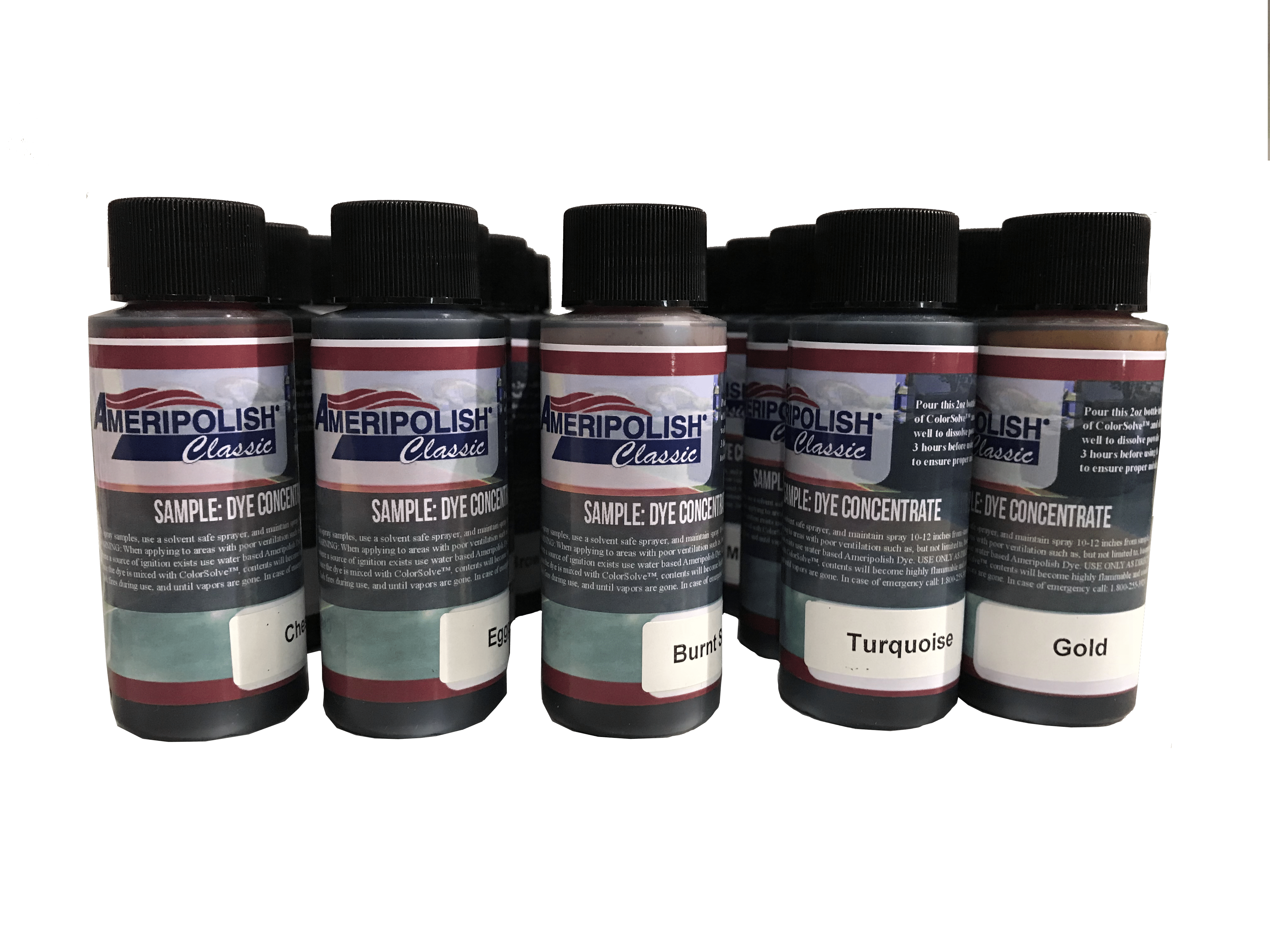 1 GL.Maroon CONCRETE COLOR DYE 4 CEMENT STAIN AMERIPOLISH Solvent based 