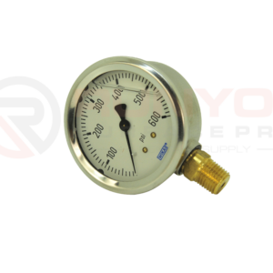US Saws Gauges 2.5" to 600psi
