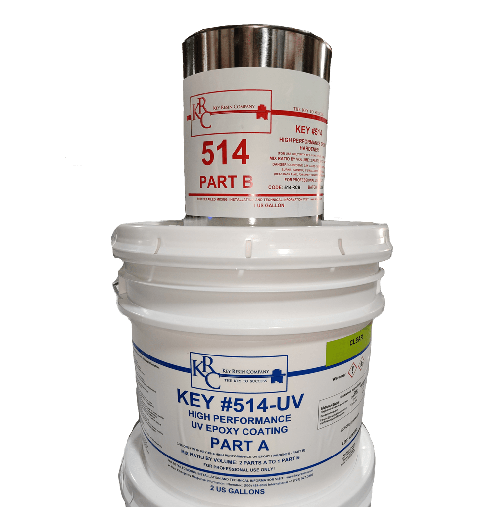 Key Resin 514 UV Resistant Epoxy Coating Runyon Surface Prep