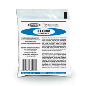 CTS Rapid Set Concrete Floor FLOW Control Additive Packet
