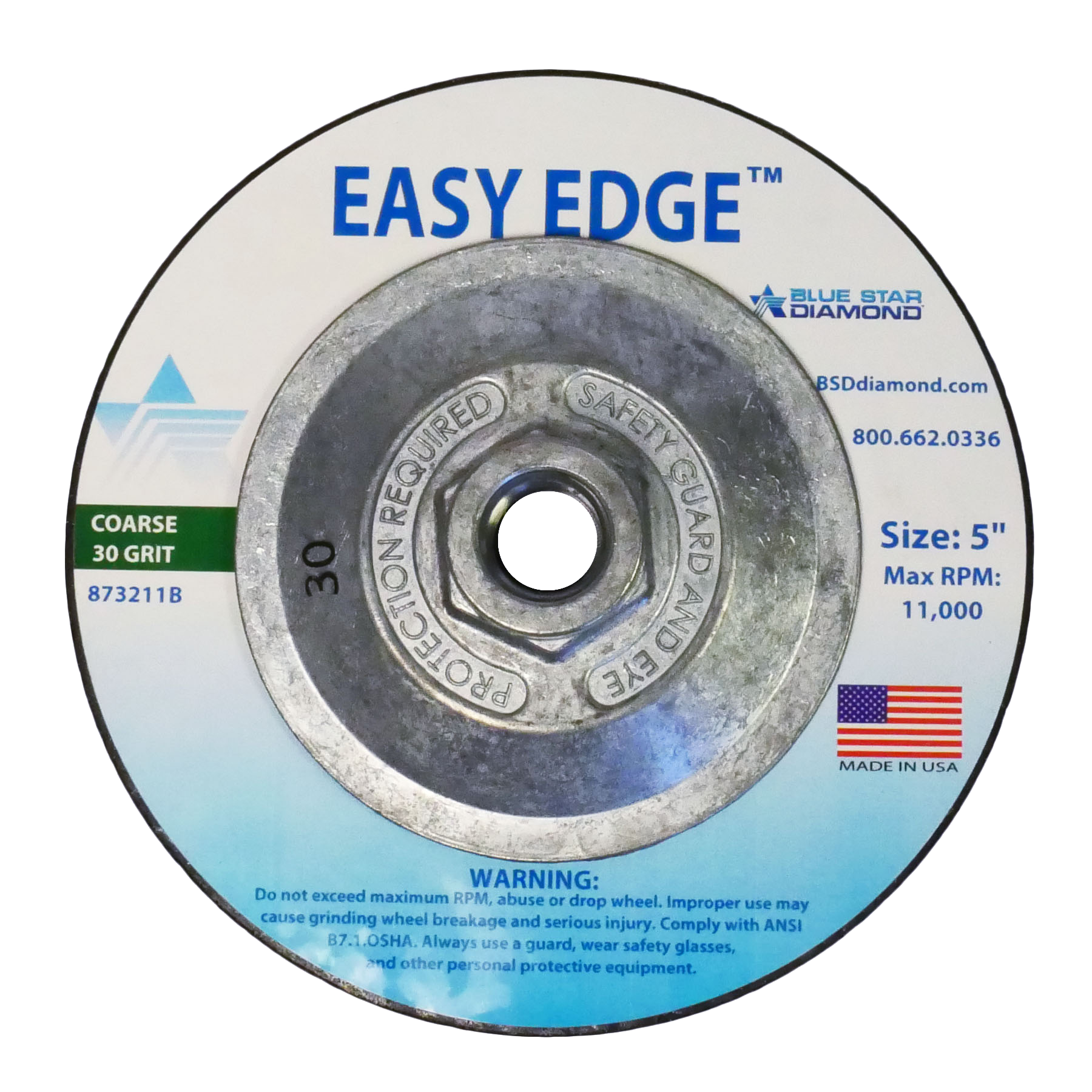 Blue Star Diamond Easy Edge Ceramic Cup Wheel - Image 8