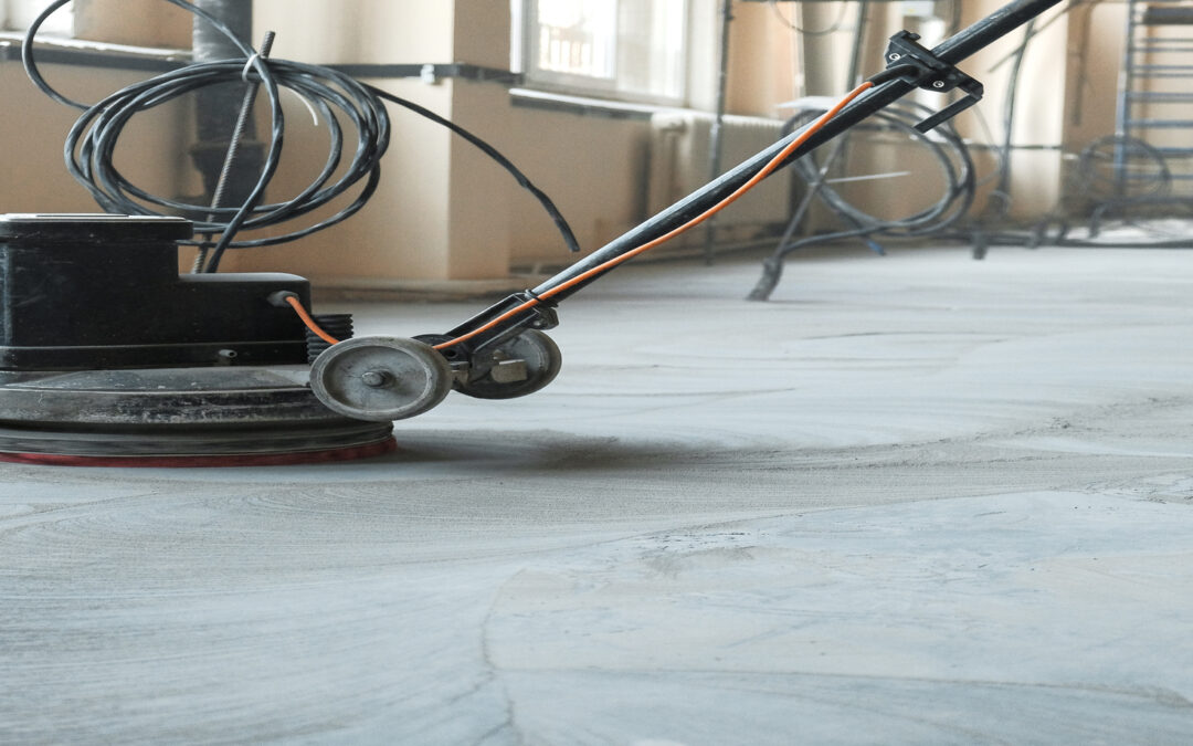 grinding of concrete floor