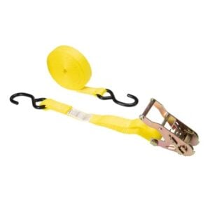RATCHET STRAP WITH S HOOK 1"X20'