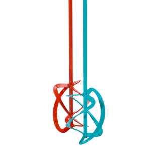 Collomix Two Ribbon Inter-twine Paddles