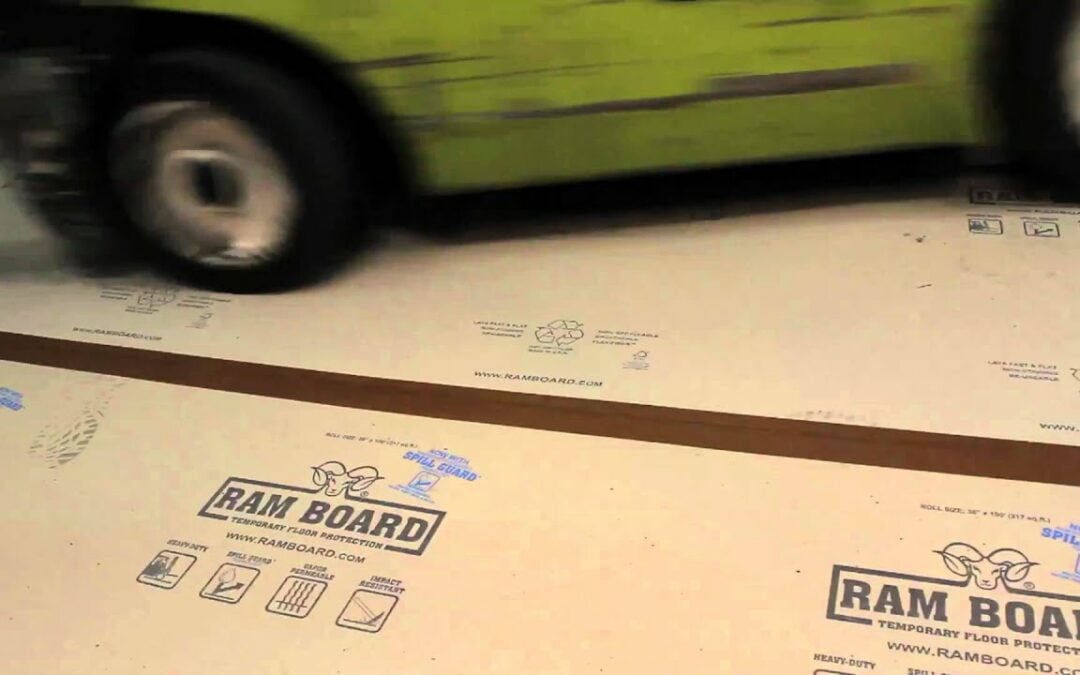 ram board for concrete surfaces