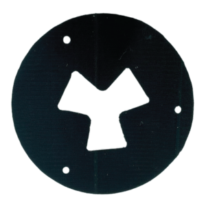 RSP PLATE 9" CPS/HTC FULL FACE VELCRO