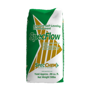 SPECCHEM SpecFlow Premium self-leveling underlayment 50 lb bag