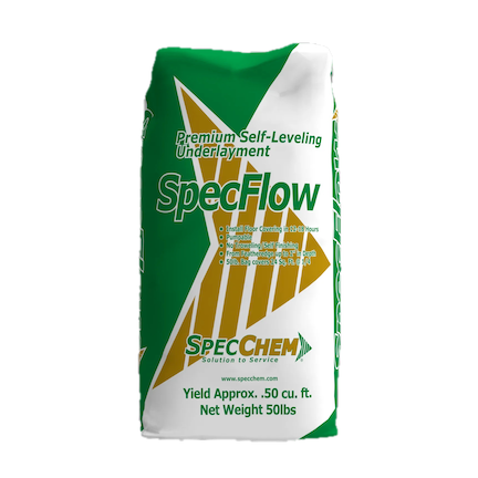 SPECCHEM SpecFlow Premium self-leveling underlayment 50 lb bag