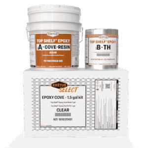 Kretus Select Epoxy Cove + TH Resin clear 1.5 gal kit