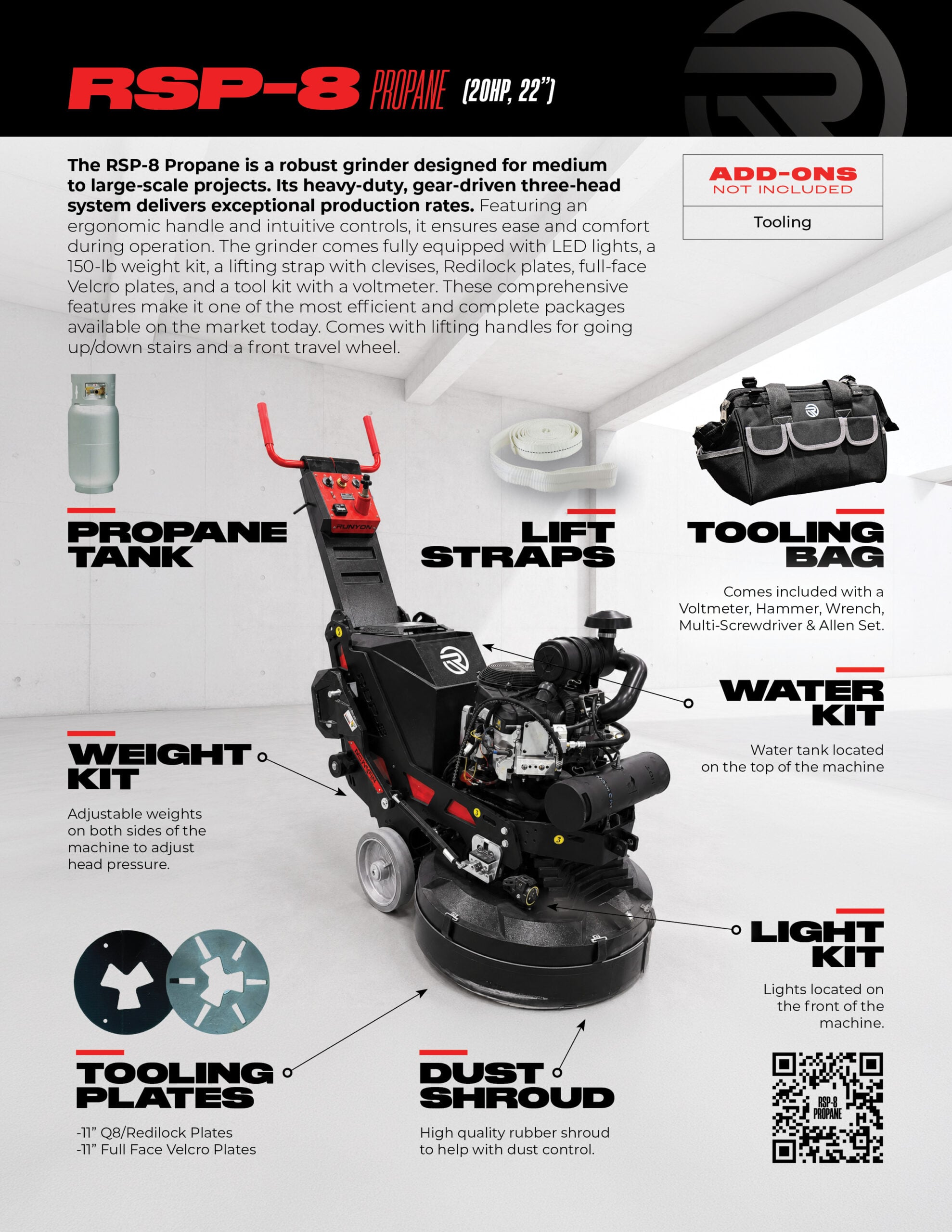 RSP-8 PROPANE GRINDER - Image 2